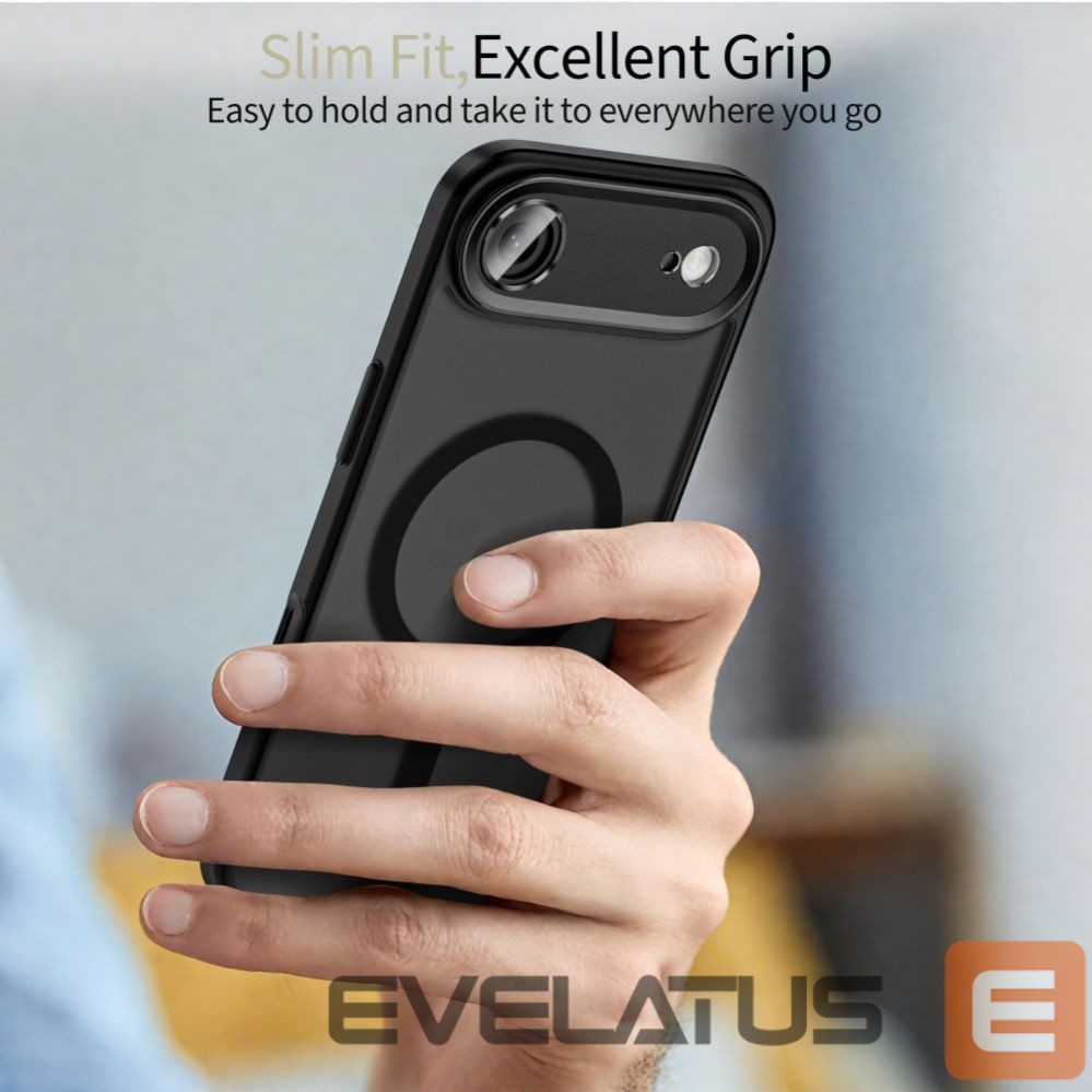Citas preces Tech-Protect Tech-Protect MagCam MagSafe Case for iPhone 17 Air - Matte Black