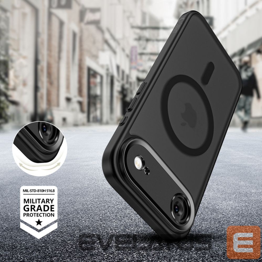 Citas preces Tech-Protect Tech-Protect MagCam MagSafe Case for iPhone 17 Air - Matte Black