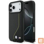 Citas preces BMW  BMW M Carbon Line & Logo MagSafe Case for iPhone 17 Pro Max - Yellow 