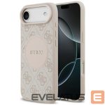 Citas preces Guess  Guess 4G Circle Classic Logo MagSafe case for iPhone Air - pink 