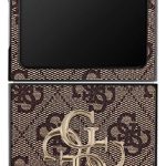 Citas preces Guess  Guess Big 4G Logo Classic Logo Case for Samsung Galaxy Z Flip 7 - Brown 