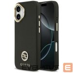 Citas preces Guess  Guess Grained Strass Logo MagSafe case for iPhone 17 - black 