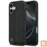 Citas preces Mercedes-Benz  Mercedes Leather Laurel Leaves MagSafe Case for iPhone 17 - Black 