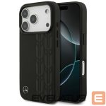 Citas preces Mercedes-Benz  Mercedes Leather Laurel Leaves MagSafe Case for iPhone 17 Pro - Black 