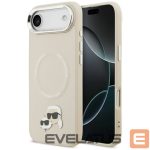 Citas preces Karl Lagerfeld  Karl Lagerfeld Karl & Choupette Pins MagSafe Case for iPhone Air - Beige 