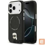 Citas preces Karl Lagerfeld  Karl Lagerfeld Karl Pin MagSafe Case for iPhone 17 Pro Max - Black 
