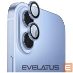 Citas preces UNIQ  Uniq Optix Aluminum Camera Lens Protector for iPhone 17 with Applicator - Blue 