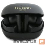 Citas preces Guess  Guess Bluetooth headphones GUTWST88MCTGK TWS + docking station black/black Capsule Printed Logo 