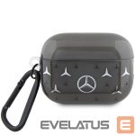 Citas preces Mercedes-Benz  Mercedes MEAP28DPMGS AirPods Pro 2 (2022/2023) cover black Large Star Pattern 