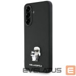 Citas preces Karl Lagerfeld  Karl Lagerfeld Saffiano Case w/ K&C Metal Logo for Samsung Galaxy A56 - Black 