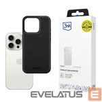 Citas preces 3MK  3mk Hardy Apple Silky Leather MagCase for Apple iPhone 15 Pro - Black 