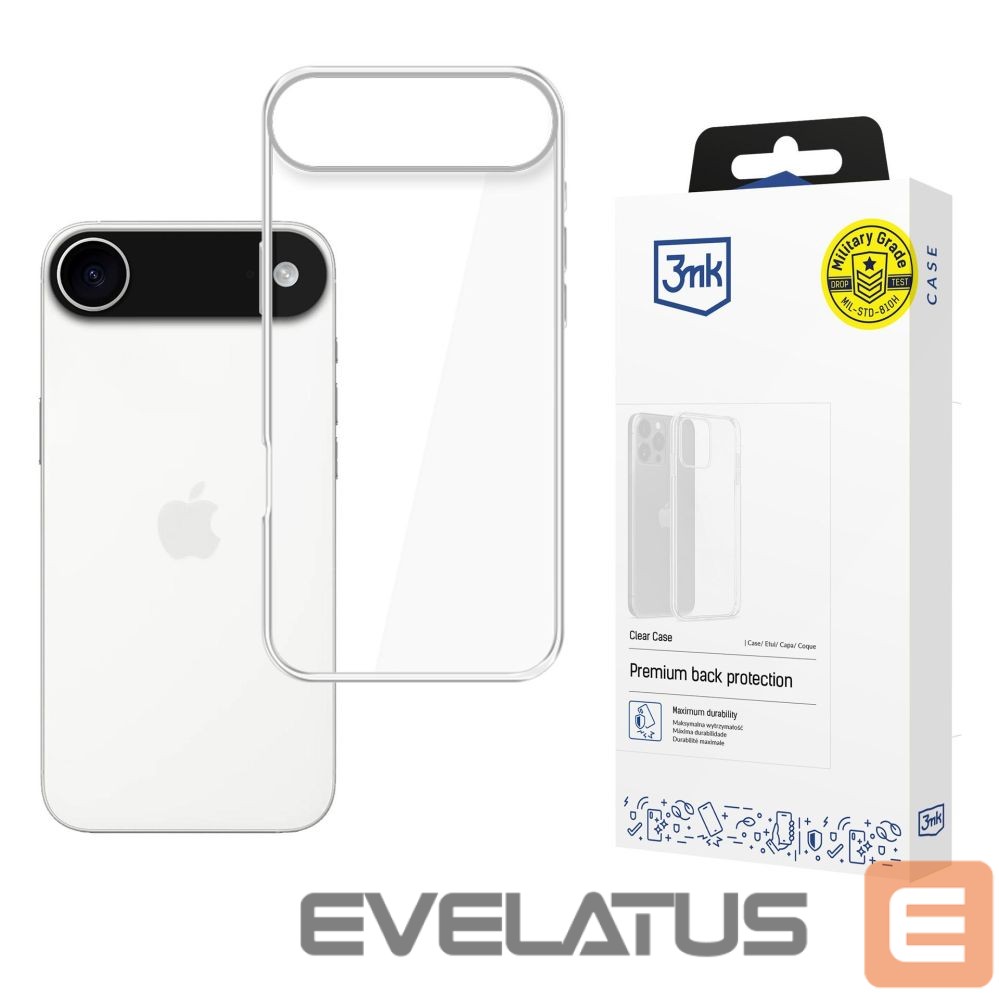 Citas preces 3MK 3mk Clear Case for Apple iPhone 17 Air - transparent