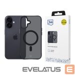 Citas preces 3MK  3mk Smoke MagCase for iPhone 17 - Black Semi-Transparent 