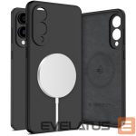 Citas preces Tech-Protect  Tech-Protect Liquid Silicone MagSafe case for Samsung Galaxy S25 Edge - black 