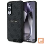 Citas preces Guess  Guess 4G Ring Classic Logo MagSafe Case for Samsung Galaxy S25 Edge - Black 
