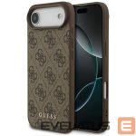 Citas preces Guess  Guess 4G Classic Case for iPhone 17 Air - Brown 