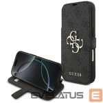 Citas preces Guess  Guess Book 4G Metal Logo Case for iPhone 17 Pro - Black 