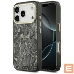 Citas preces Guess  Guess Python Pattern MagSafe Case for iPhone 17 Pro - Black 