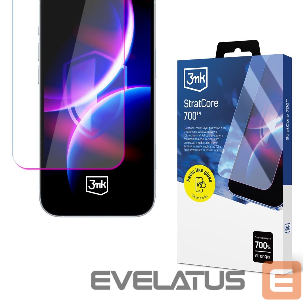 Citas preces 3MK Hardened multi-layer protective film 3mk StratCore700 for iPhone 17 Pro Max