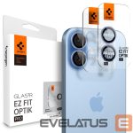 Citas preces Spigen  Spigen Optik Pro GLAS.TR ”EZ FIT” Camera Cover 2-pack for iPhone 16 / 16 Plus / 17 - Blue 