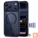 Citas preces Tech-Protect  Tech-Protect Magpeak Magsafe CC Case for iPhone 17 Pro Max - Clear Navy Blue 