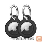 Citas preces Tech-Protect  Tech-Protect Rough 2-pack case for Apple AirTag - black 