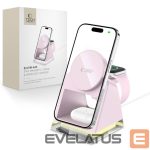 Citas preces Tech-Protect  Tech-Protect QI15W-A43 3in1 MagSafe Inductive Charger - Pink 