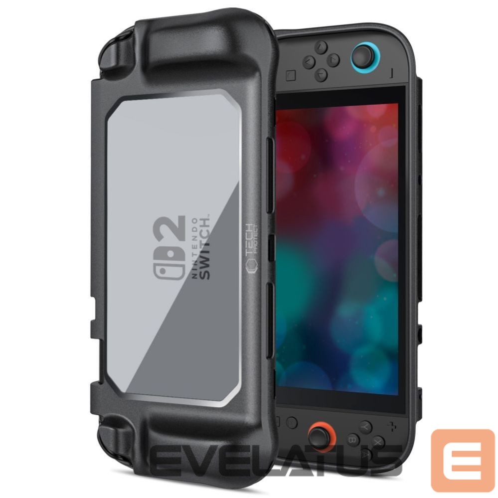 Citas preces Tech-Protect Tech-Protect MagMat Case for Nintendo Switch 2 - Black and Transparent