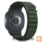 Citas preces Tech-Protect  Tech-Protect Nylon Stripe Strap for Samsung Galaxy Watch 40/44/46 mm - Green 