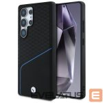 Citas preces BMW  BMW Leather Textured and Smooth MagSafe case for Samsung Galaxy S25 Ultra - black 