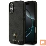 Citas preces Guess  Guess 4G Small Classic Logo MagSafe case for iPhone 17 - black 