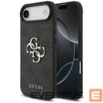 Citas preces Guess  Guess 4G Big Logo Case for iPhone 17 Air - Black 