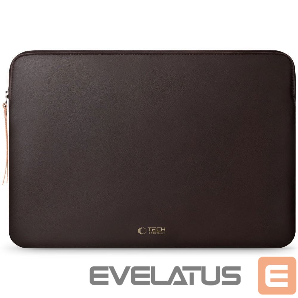 Citas preces Tech-Protect Tech-Protect Fleece Laptop Bag 13-14" - Brown