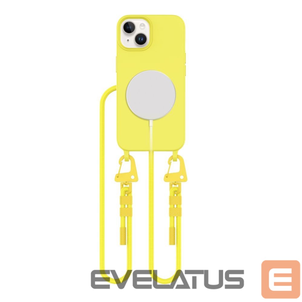 Citas preces Tech-Protect Tech-Protect Magnecklace MagSafe Case for iPhone 13 - Yellow