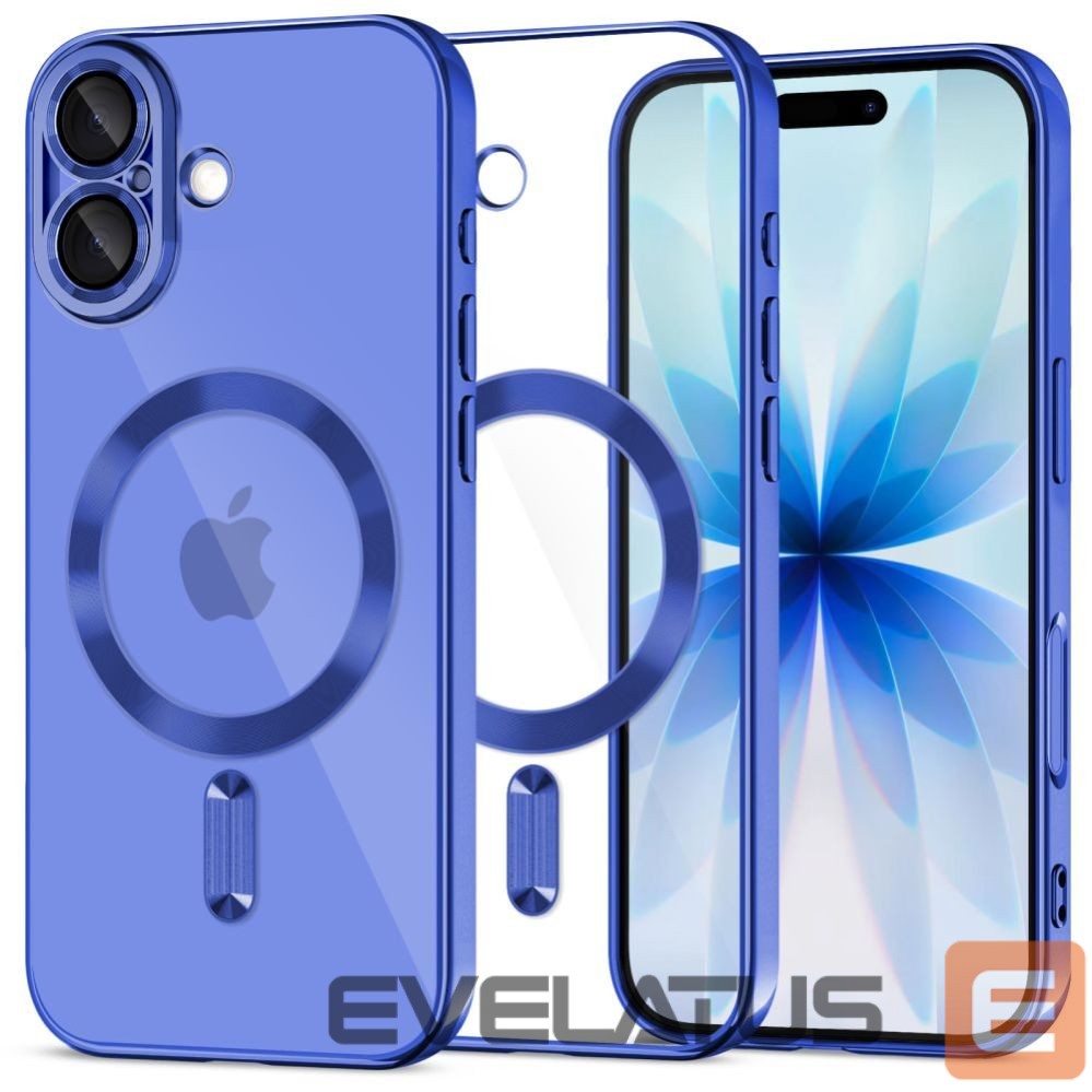 Citas preces Tech-Protect Tech-Protect MagFlex MagSafe Case for iPhone 17 - Clear Navy Blue