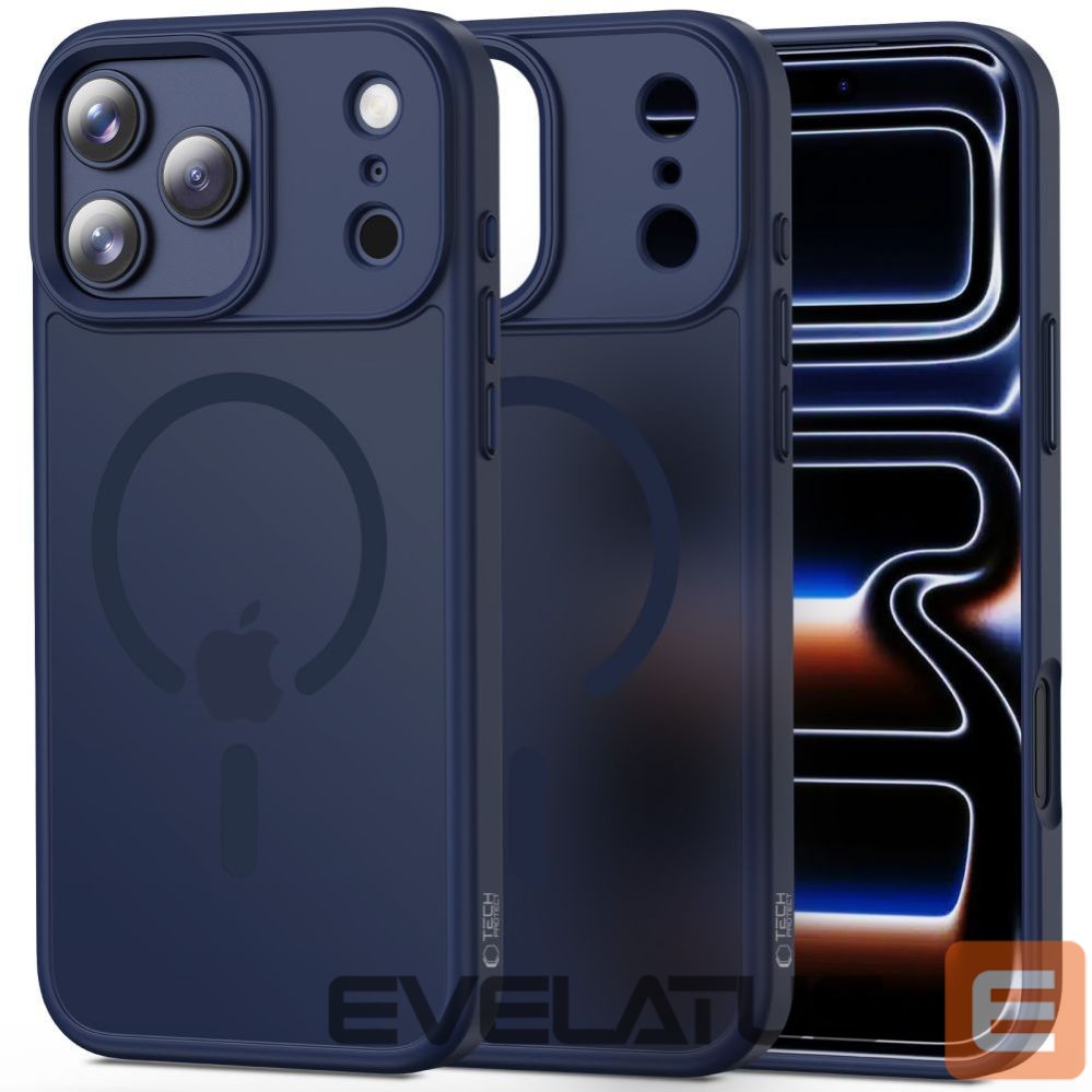 Citas preces Tech-Protect Tech-Protect MagMat MagSafe Case for iPhone 17 Pro - Navy Blue