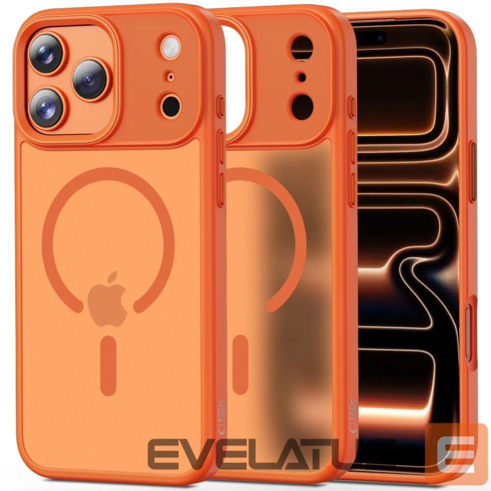 Citas preces Tech-Protect Tech-Protect MagMat MagSafe Case for iPhone 17 Pro - Orange
