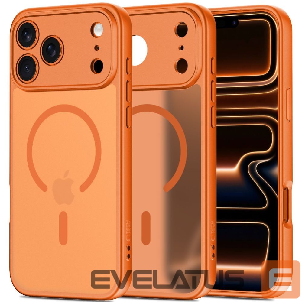 Citas preces Tech-Protect Tech-Protect BasicMag MagSafe Case for iPhone 17 Pro - Orange