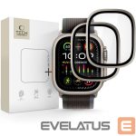 Citas preces Tech-Protect  Tech-Protect 2-pack tempered glass for Apple Watch Ultra 49mm - silver and black 