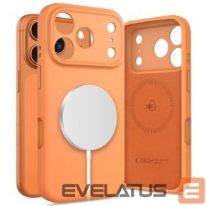 Citas preces Tech-Protect  Tech-Protect Silicone MagSafe Case for iPhone 17 Pro - Orange 