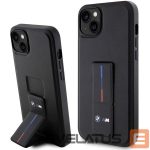Citas preces BMW  BMW Grip Stand Hot Stamp Case for iPhone 14 Plus / 15 Plus - Black 