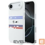 Citas preces BMW  BMW M Silicon Horizontal Line MagSafe Case for iPhone Air - White 