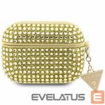 Citas preces Guess  Guess Rhinestone Triangle AirPods Pro Case - Gold 