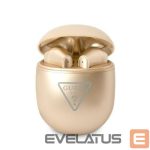 Citas preces Guess  Guess Triangle Logo Bluetooth TWS Wireless Headphones - Gold 