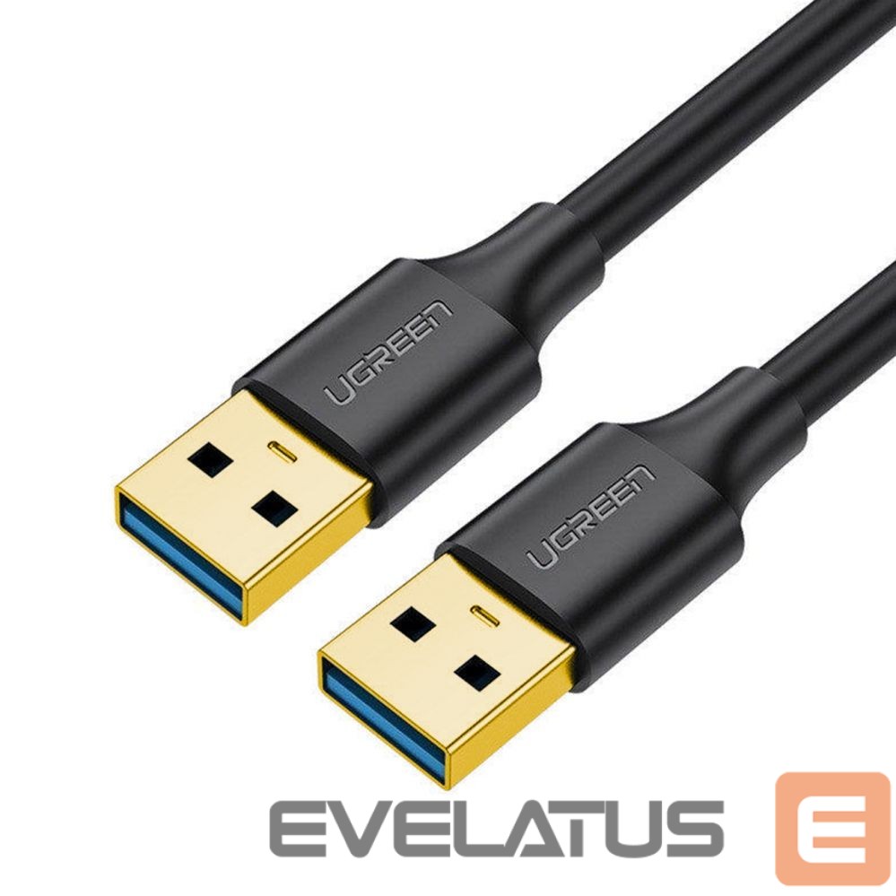Kabelis Ugreen Ugreen US128 10371 USB-A 3.0 / USB-A 3.0 5Gb/s cable 2m - black