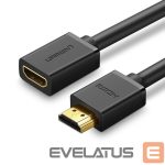 Kabelis Ugreen  Ugreen HD107 10141 HDMI (Male) - HDMI (Female) 4K Cable 1m - Black 