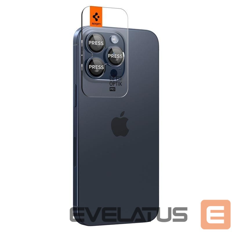 Aizsargstikls Spigen Titanic || Blue