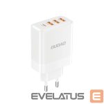 Adapteris Dudao  Dudao A5HEU network charger 3x USB-A 1x USB-C PD20W - white 