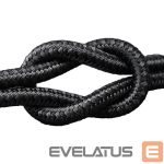 Kabelis Dudao  Dudao L3CC USB-C - USB-C 60W 2m Braided Cable - Black 