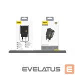 Adapteris Dudao  Dudao A26 PD20W GaN USB-C Charger - Black 